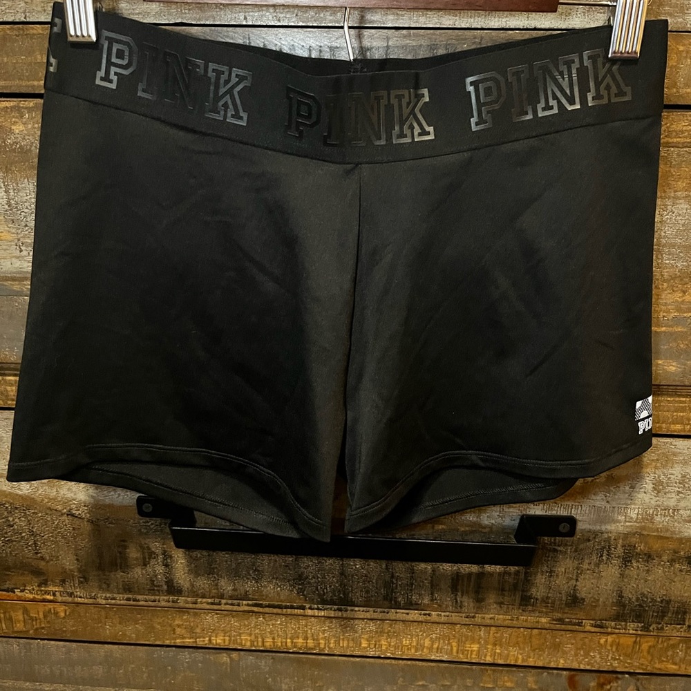 VS PINK Black Bike Shorts